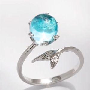 925 Mermaid 🧜🏼‍♀️ Tail Ring - Sterling Sliver